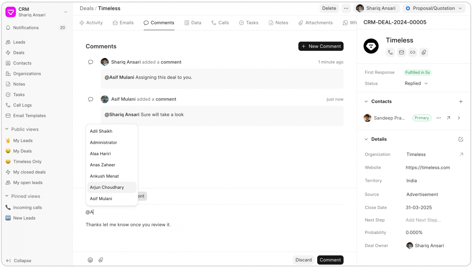 Comments